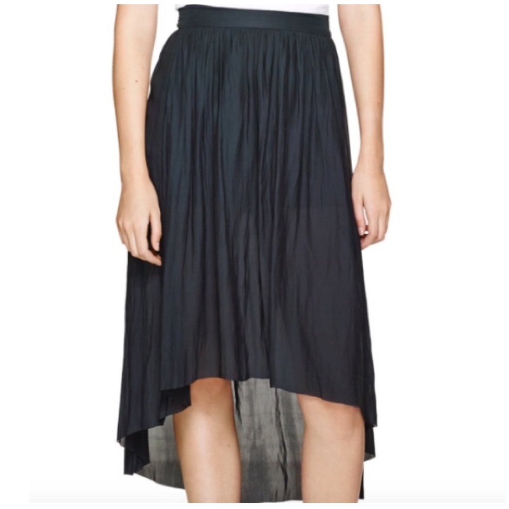 ARITZIA Talula High Low Silky Skirt XXS